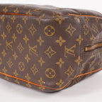 Louis Vuitton Monogram Deauville M47270 Hand Bag Brown Used 07E262750001