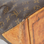 Louis Vuitton Cabas Piano Tote M51148 Monogram Canvas Brown Used 08E072310008