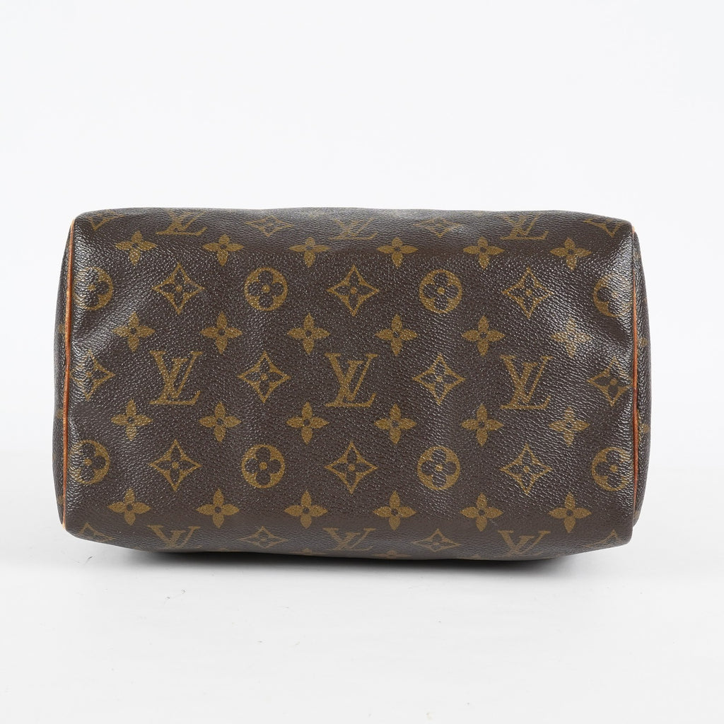 Louis Vuitton Speedy 25 M41528 Brown Monogram Canvas Used Handbag 08A226234803