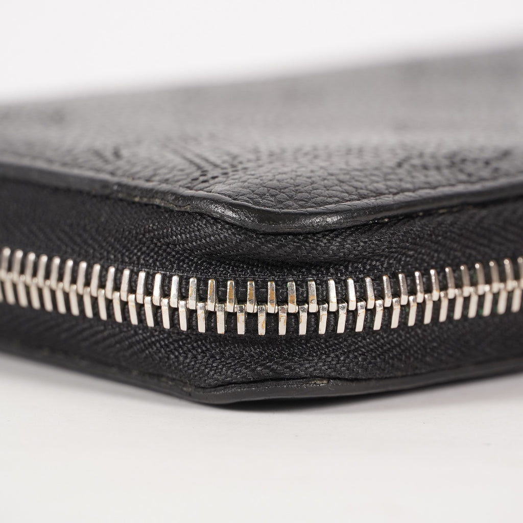 Louis Vuitton Monogram Mahina Zippy Zip-Around Wallet M61867 Noir 03T022500009