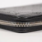 Louis Vuitton Monogram Mahina Zippy Zip-Around Wallet M61867 Noir 03T022500009