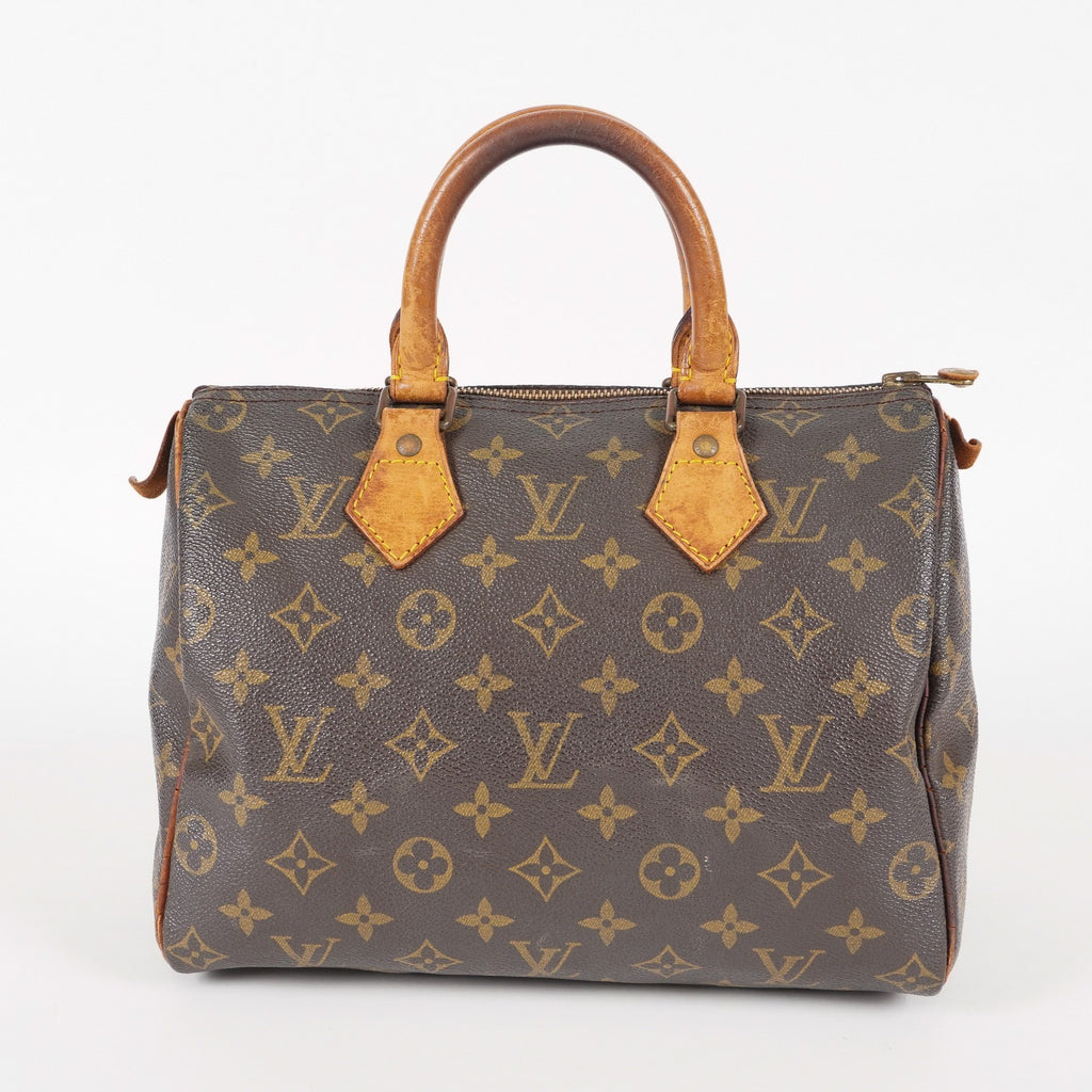 Authentic Louis Vuitton Monogram Speedy 25 Handbag vintage M41528 06E546578003