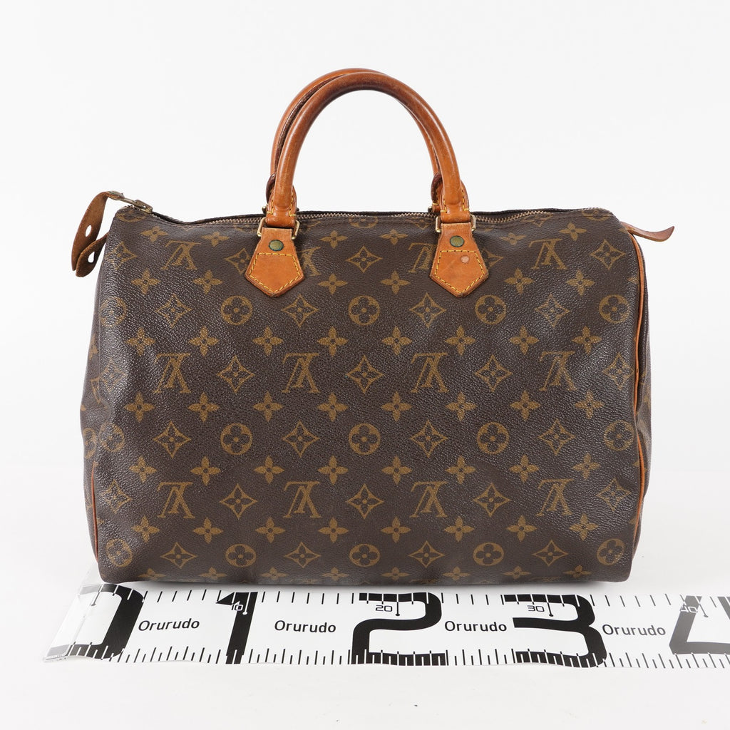Authentic Louis Vuitton Monogram Speedy 35 M41524 Handbag vintage 02E405940018