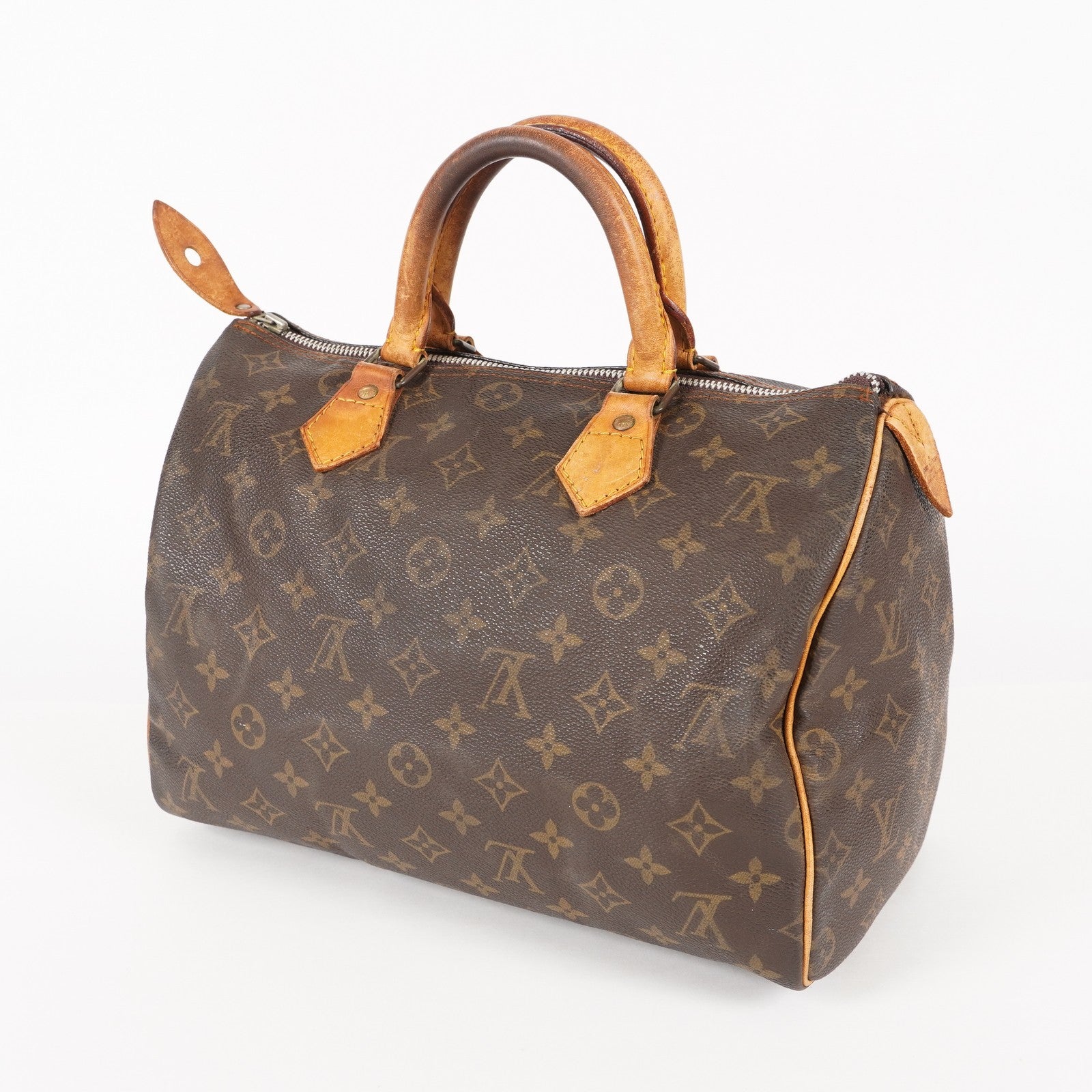 Authentic Louis Vuitton Monogram Speedy 30 Handbag M41526 vintage 06E525662803