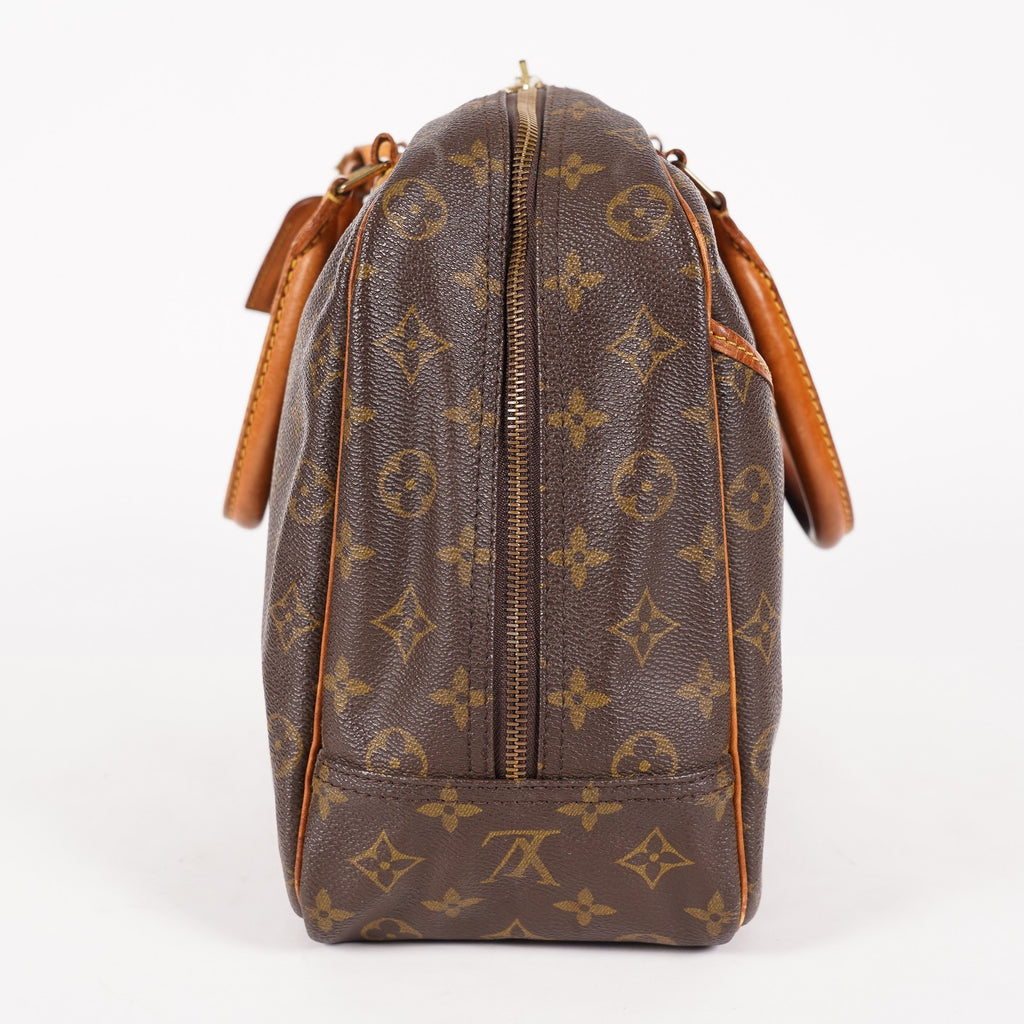 LOUIS VUITTON Deauville Handbag M47270 Monogram canvas Brown 06E092860019