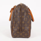 LOUIS VUITTON Deauville Handbag M47270 Monogram canvas Brown 06E092860019