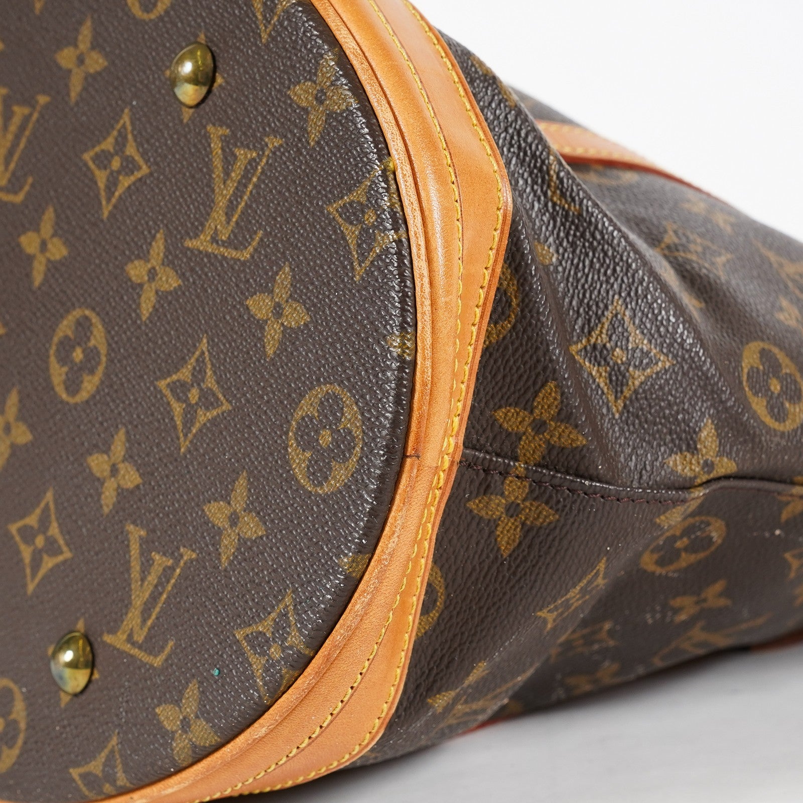 Louis Vuitton Vintage Bucket GM Monogram Brown Shoulder Bag M42236 07E182860017