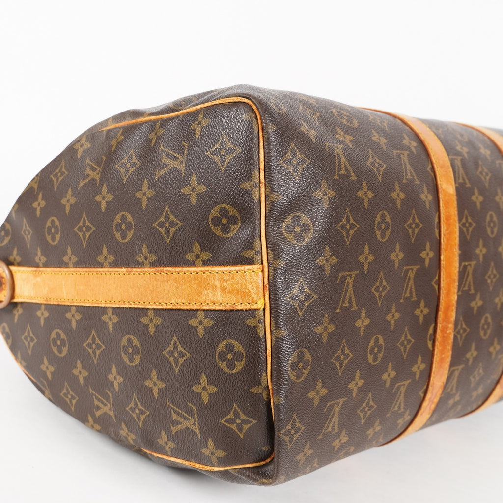 LOUIS VUITTON Keepall 50 Monogram Boston Bag Brown vintage M41426 06E133300010