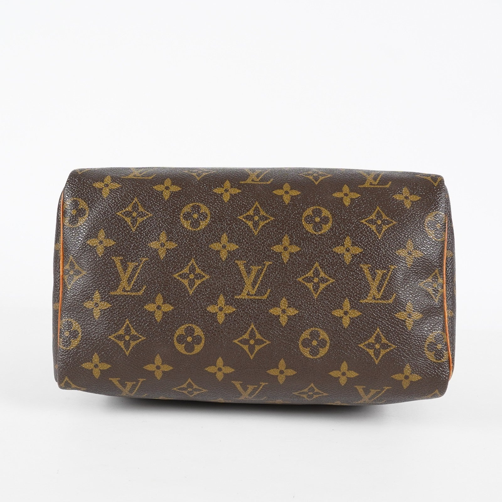 Louis Vuitton Monogram Speedy 25 Boston Handbag Brown Canvas M41528 07E057150029