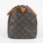 Louis Vuitton Speedy 30 M41526 Monogram Canvas Bag Brown Vintage 07A064118408