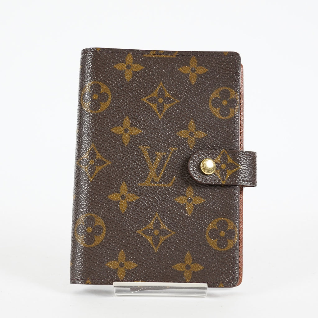 Louis Vuitton Monogram Agenda PM Day Planner Cover Ring Notebook 09M09793101