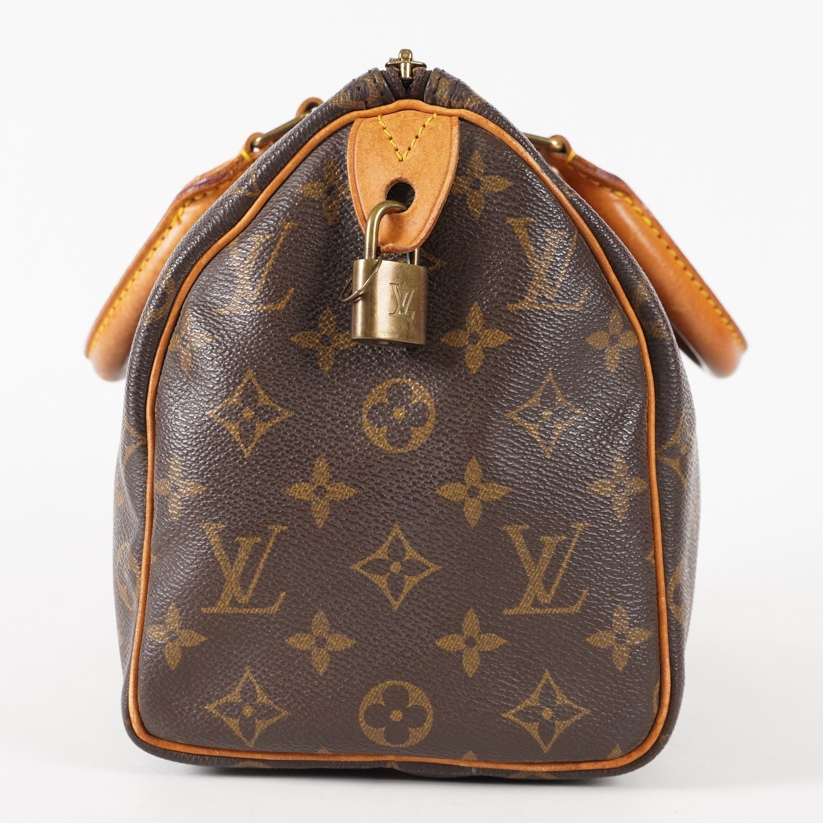 Authentic Louis Vuitton Monogram Speedy 25 Handbag vintage M41528 03E068030011