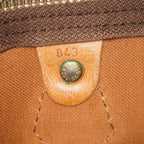 Louis Vuitton Speedy 35 Monogram Brown Canvas Hand Bag Used M41524 07E214620027