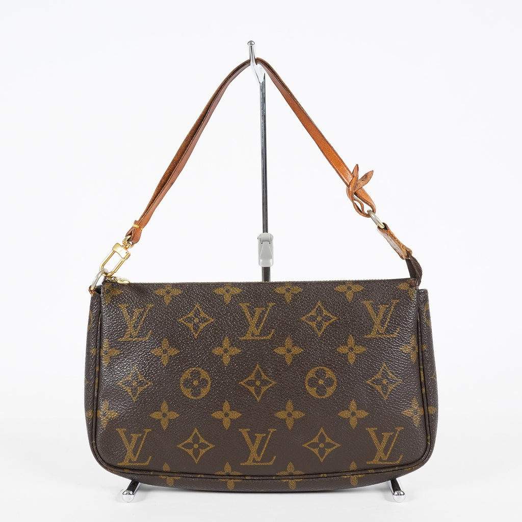 Louis Vuitton Pochette Accessoires M51980 Monogram Canvas Brown Bag 08E102970002