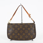 Louis Vuitton Pochette Accessoires M51980 Monogram Canvas Brown Bag 08E102970002
