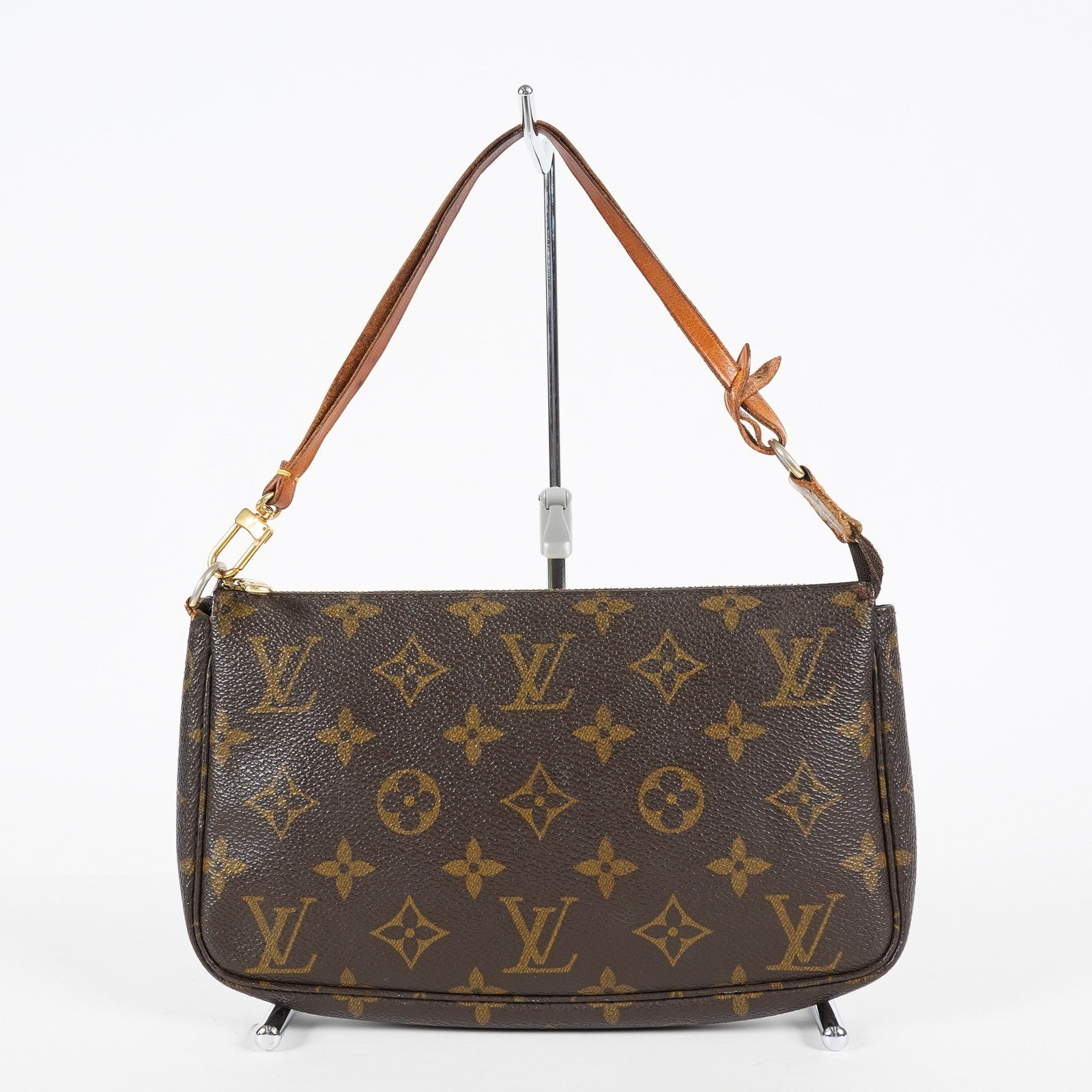 Louis Vuitton Pochette Accessoires M51980 Monogram Canvas Brown Bag 08E102970002