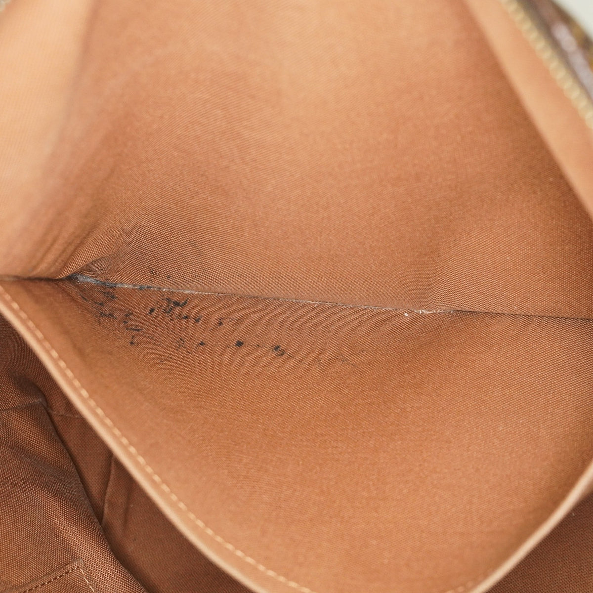 Louis Vuitton Totally MM M56689 Monogram Canvas Brown Used Tote Bag 09A033432009