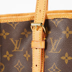 LOUIS VUITTON Monogram Bucket GM M42236 Shoulder Bag LV 05E193190016