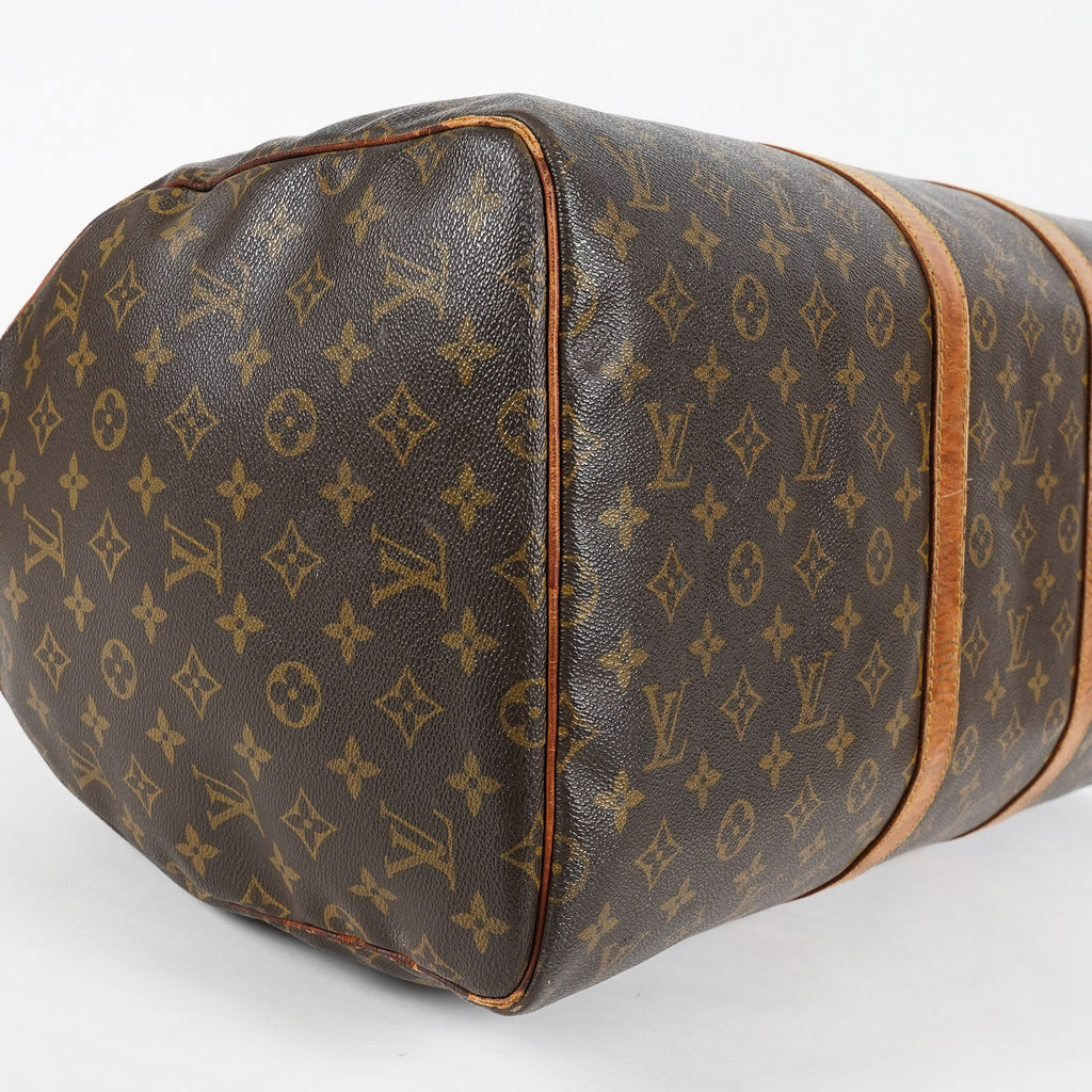 Louis Vuitton M41422 Monogram Keepall Bandouliere Boston Bag Used 07E033080027
