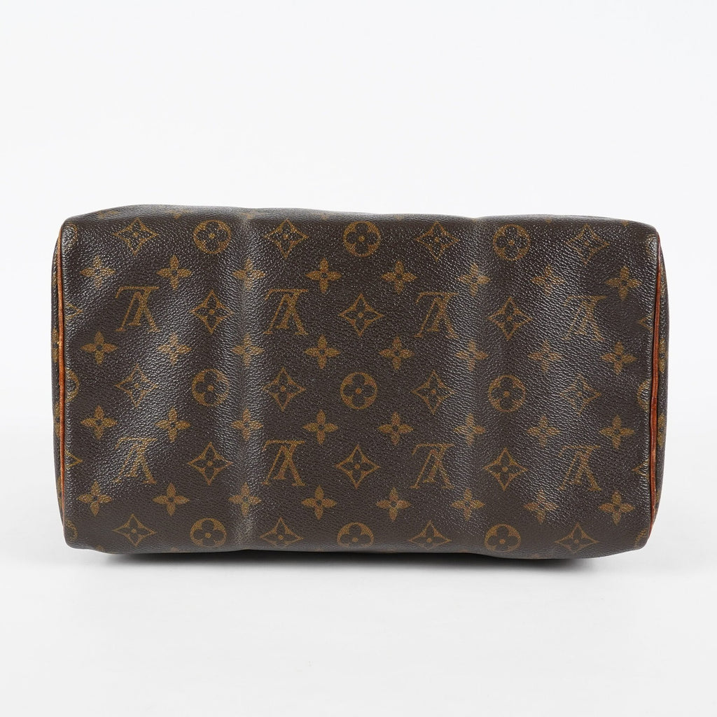 Louis Vuitton Speedy 30 Monogram Brown Handbag M41526 Used Vintage 07E245170012