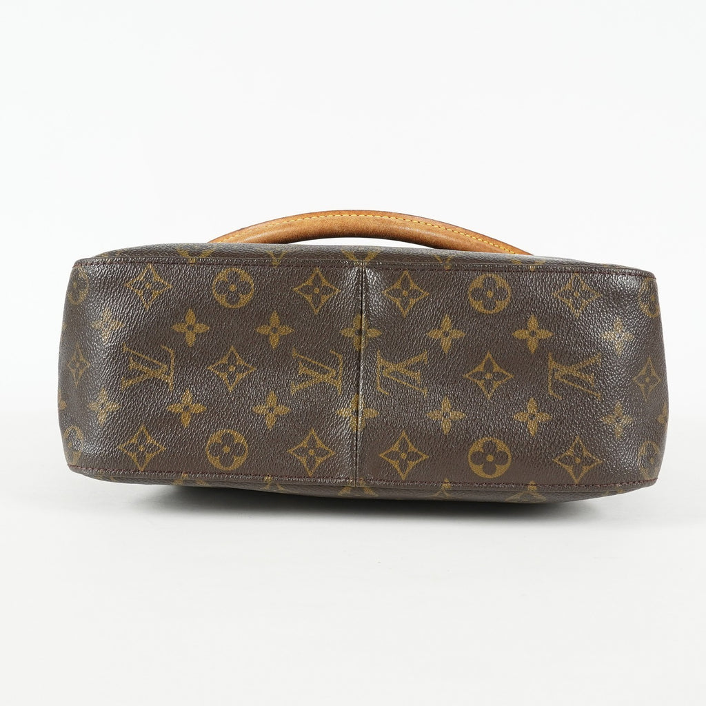 Louis Vuitton Looping GM M51145 Monogram Canvas Brown Shoulder Bag 09E183410010