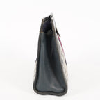 VINTAGE GUCCI Clutch Bag GG Sherry Line Navy 05M02846425