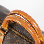 Louis Vuitton Speedy 30 Monogram Canvas Hand Bag Brown Used M41526 08E124070008