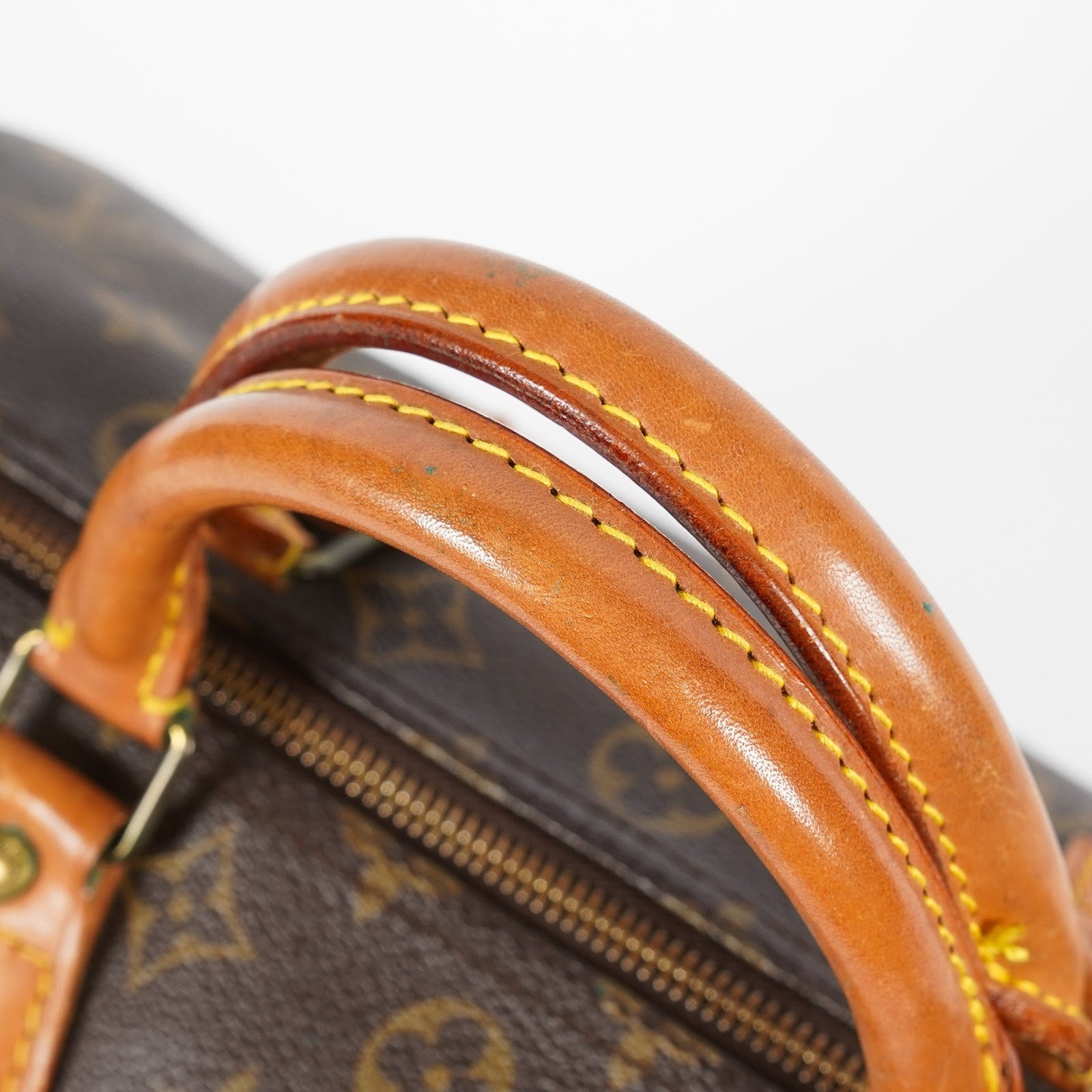 Louis Vuitton Speedy 30 Monogram Canvas Hand Bag Brown Used M41526 08E124070008
