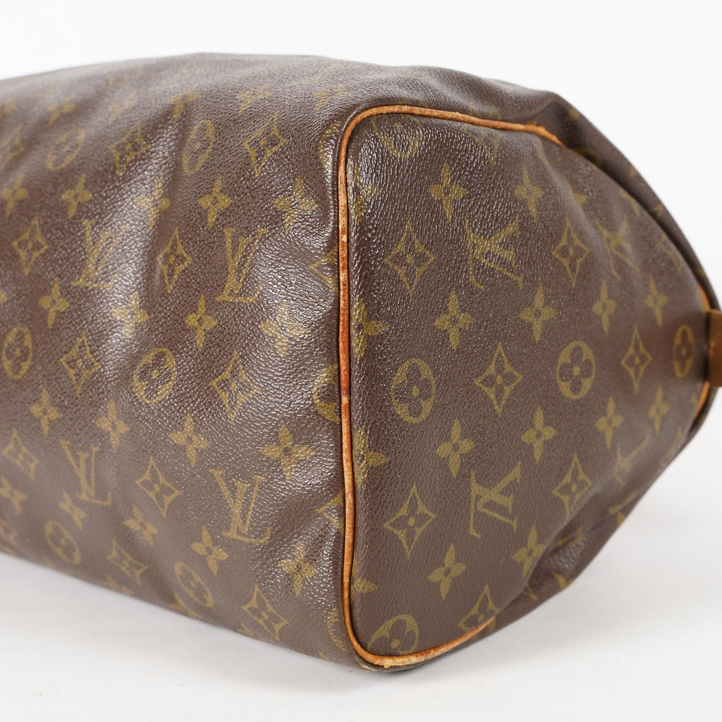 Authentic Louis Vuitton Monogram Speedy 30 M41526 Handbag vintage 01E134950005
