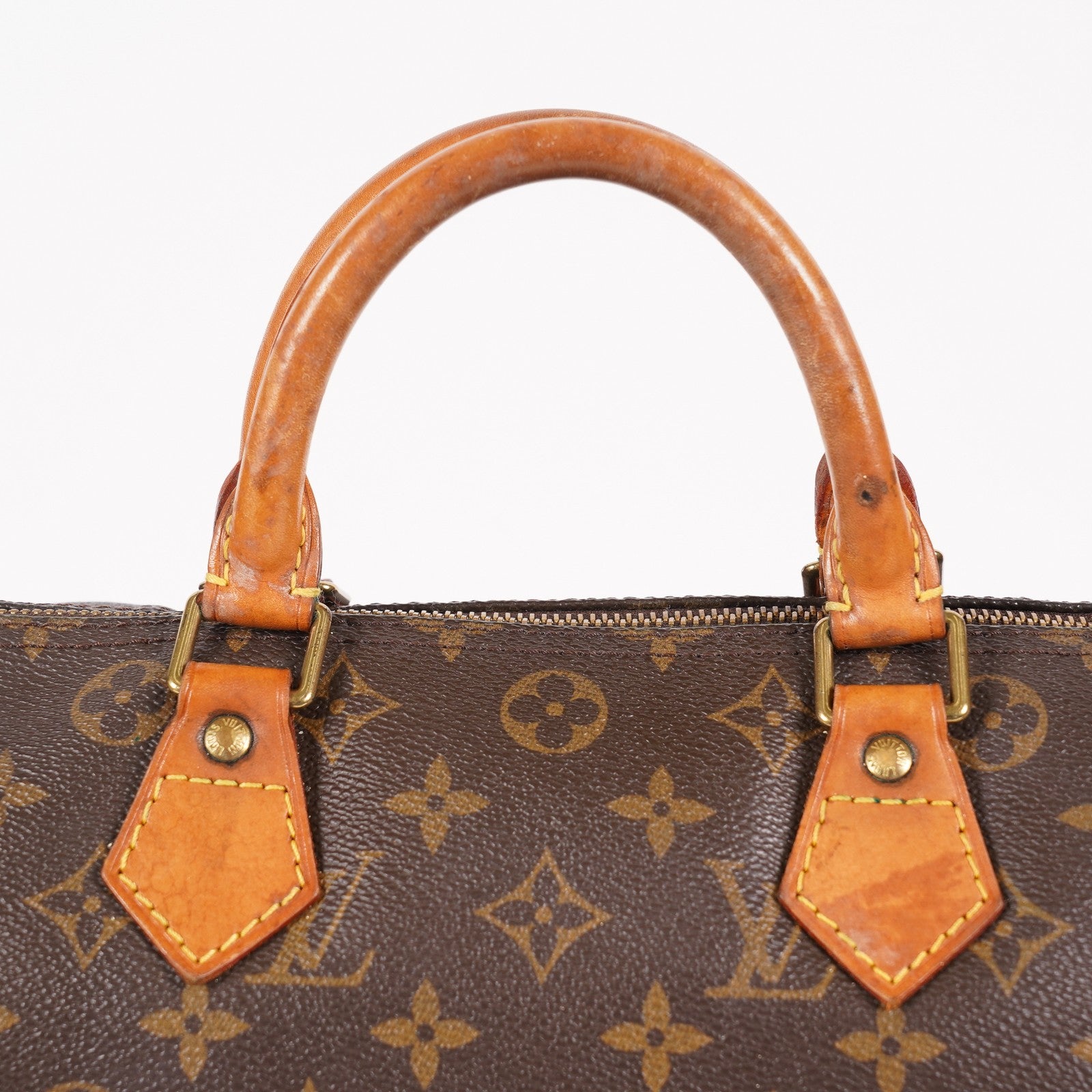 Authentic Louis Vuitton Monogram Speedy 30 M41526 Handbag vintage 06E226050029