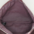 Hermes Bolide Pouch 25 MM Brown Cotton Canvas Cosmetic Pouch Used 07E25781009