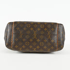 Louis Vuitton Totally MM M56689 Monogram Canvas Brown Used Tote Bag 09A033432009