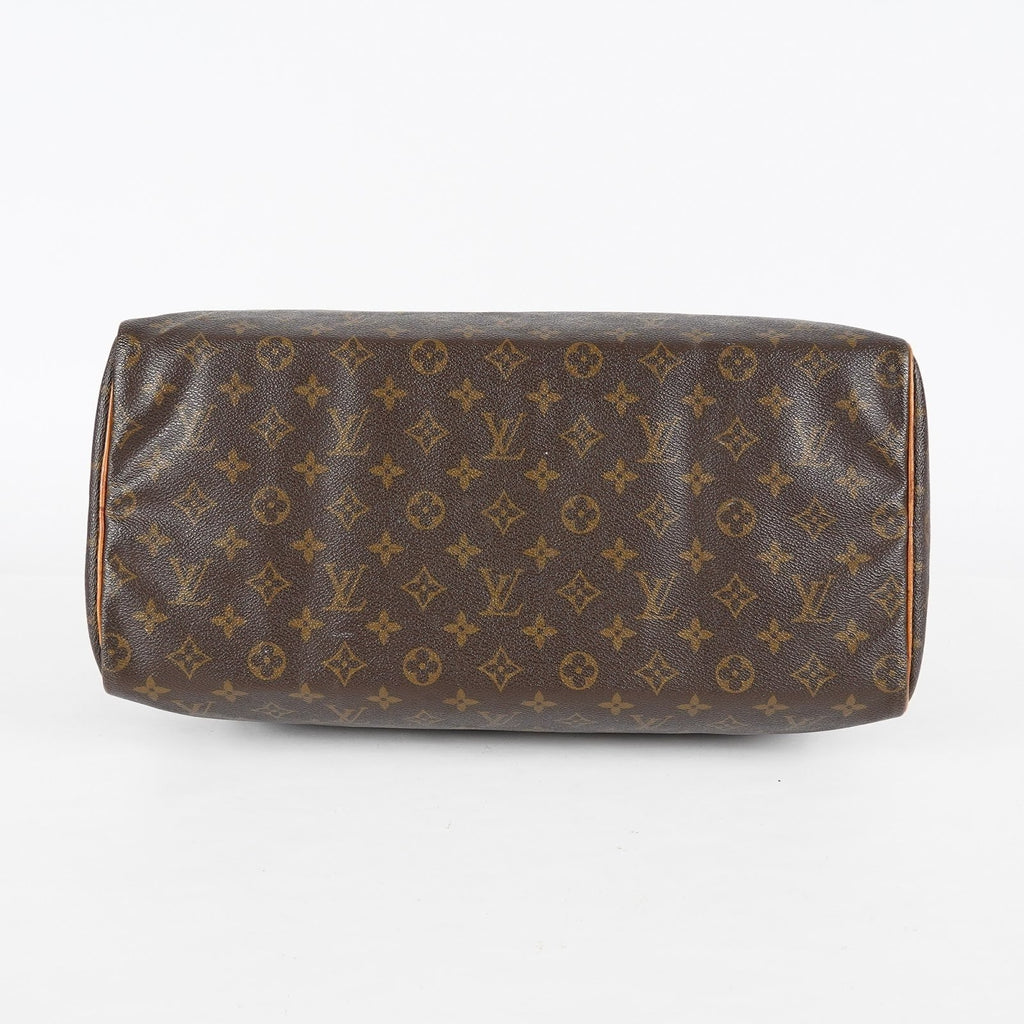 Louis Vuitton Speedy 40 M41522 Monogram Canvas Brown Used Handbag 08E184180012