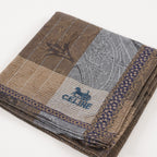 LUXURY CELINE BANDANA / HANDKERCHIEF Brown Women XY205