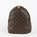 Louis Vuitton Keepall 50 Monogram Brown Duffle Bag M41426 Used 08E163630007