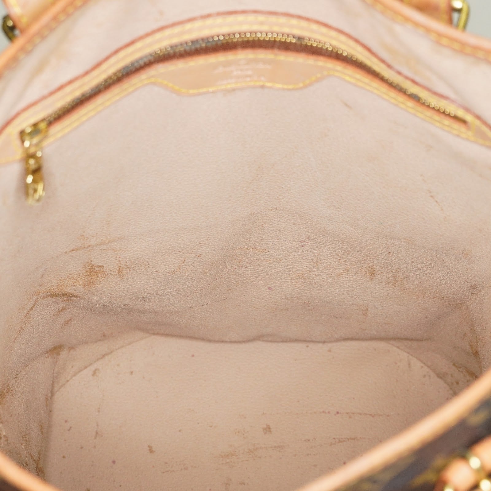Louis Vuitton Bucket GM M42236 Monogram Canvas Brown Tote Bag Used 08E192750010