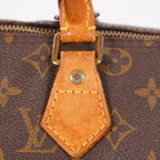 Louis Vuitton Monogram Speedy 30 Handbag Brown Coated Canvas M41526 06E035170030