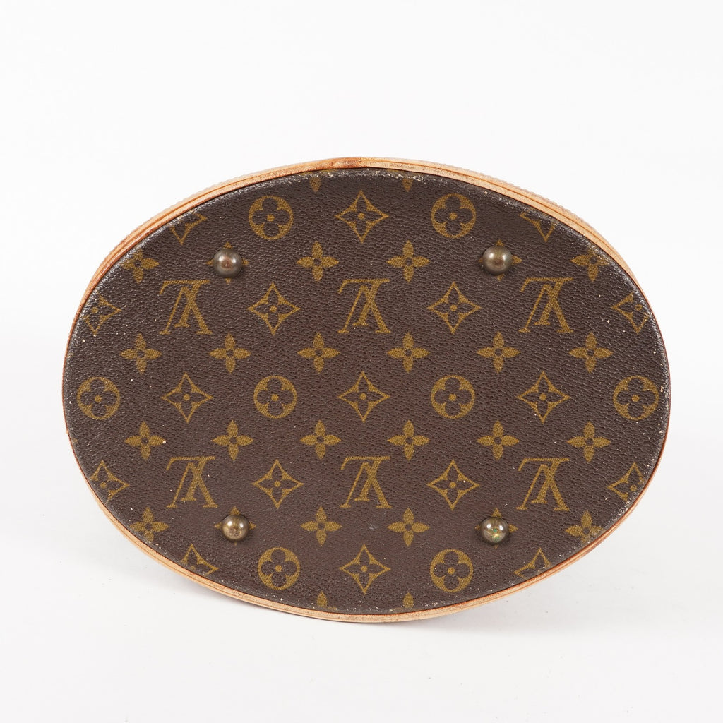 LOUIS VUITTON Monogram Bucket GM Shoulder Bag LV vintage M42236 05E102640013