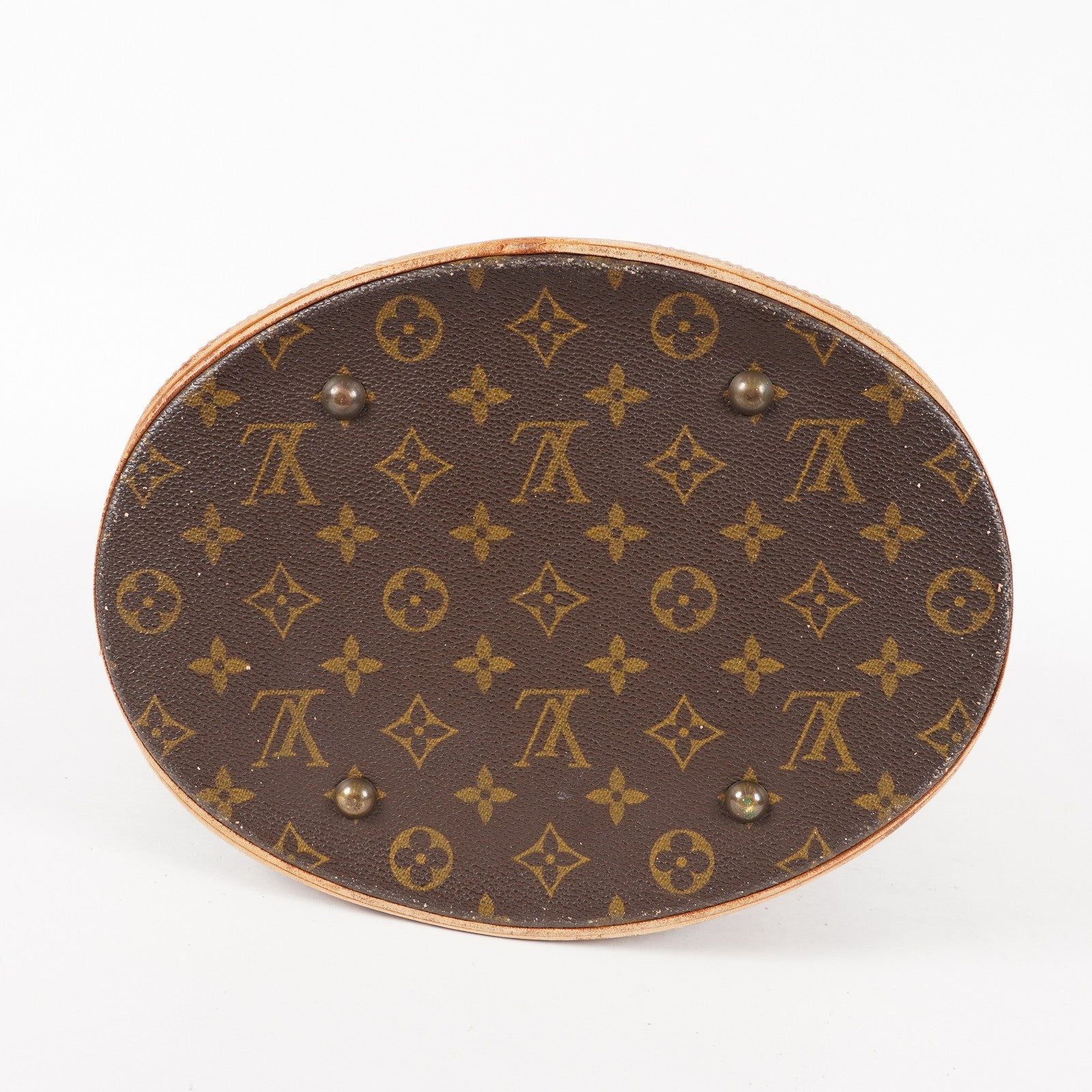 LOUIS VUITTON Monogram Bucket GM Shoulder Bag LV vintage M42236 05E102640013