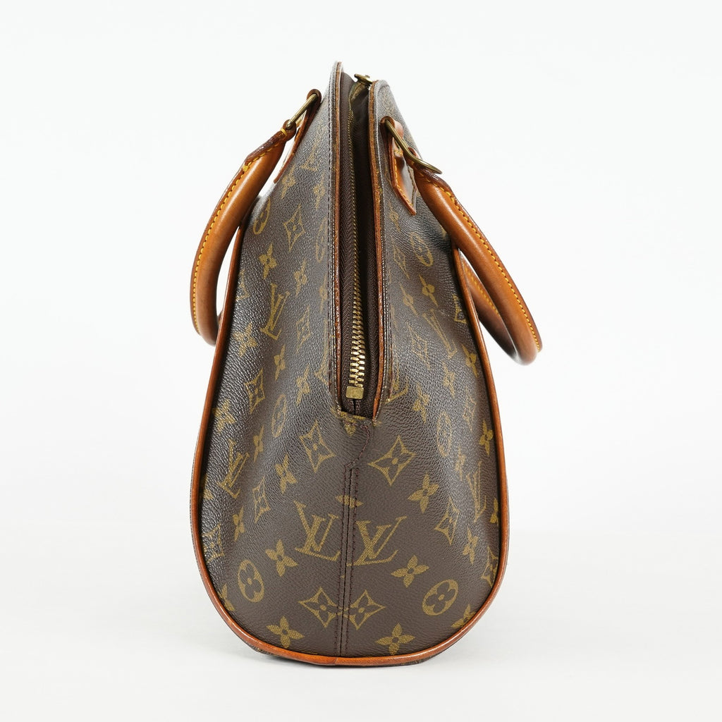 Louis Vuitton Ellipse MM M51126 Monogram Canvas Brown Used Handbag 09A053775209