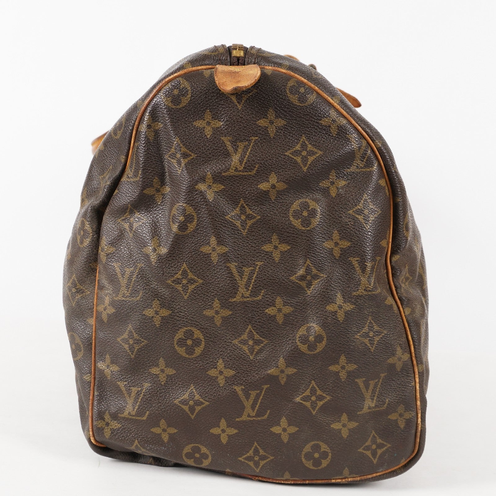 LOUIS VUITTON Keepall 50 Monogram Boston Bag Brown vintage M41426 01E143520022