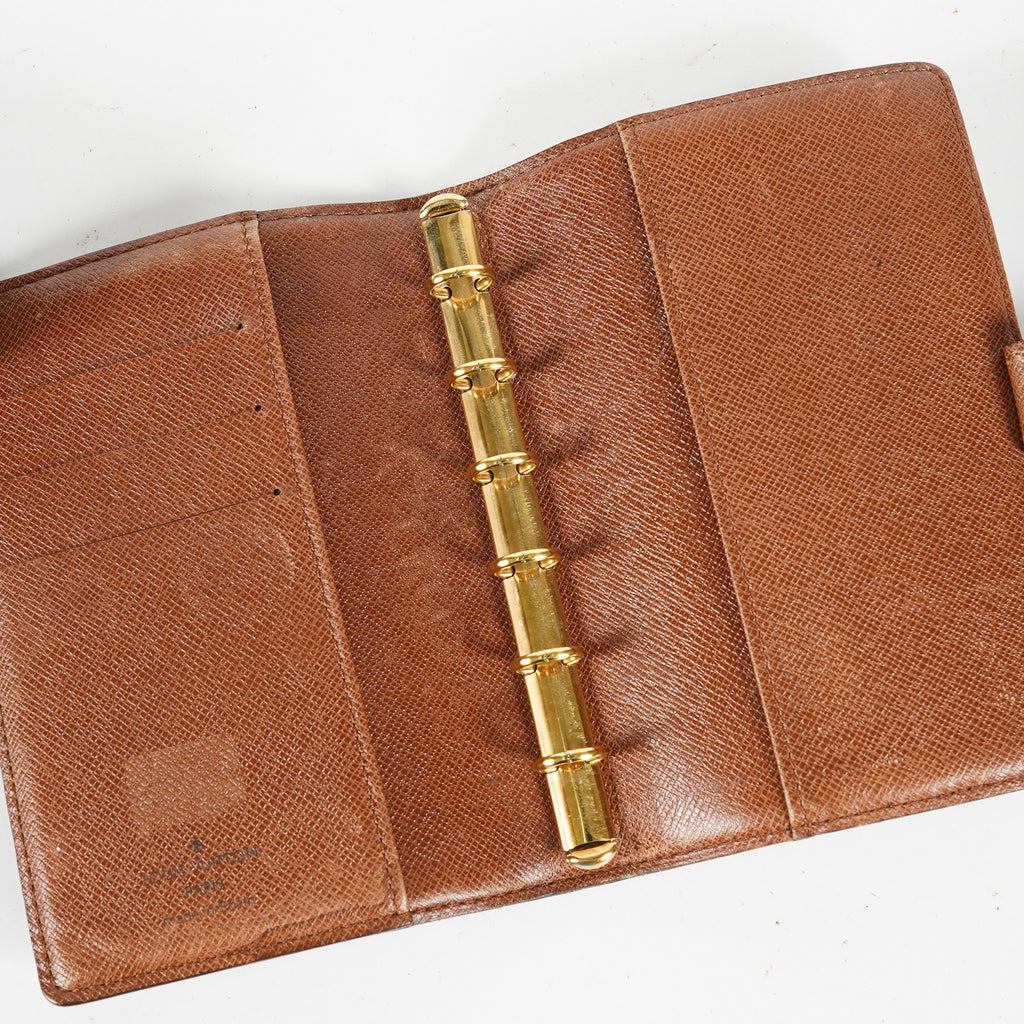 Louis Vuitton Agenda PM R20005 Monogram Canvas Ring Planner Cover 09M39793108
