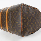 Louis Vuitton Keepall 50 Monogram Brown Duffle Bag M41426 Used 08E163630007