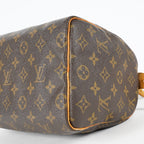 Louis Vuitton Speedy 25 M41528 Monogram Canvas Brown Used Handbag 09M346344808