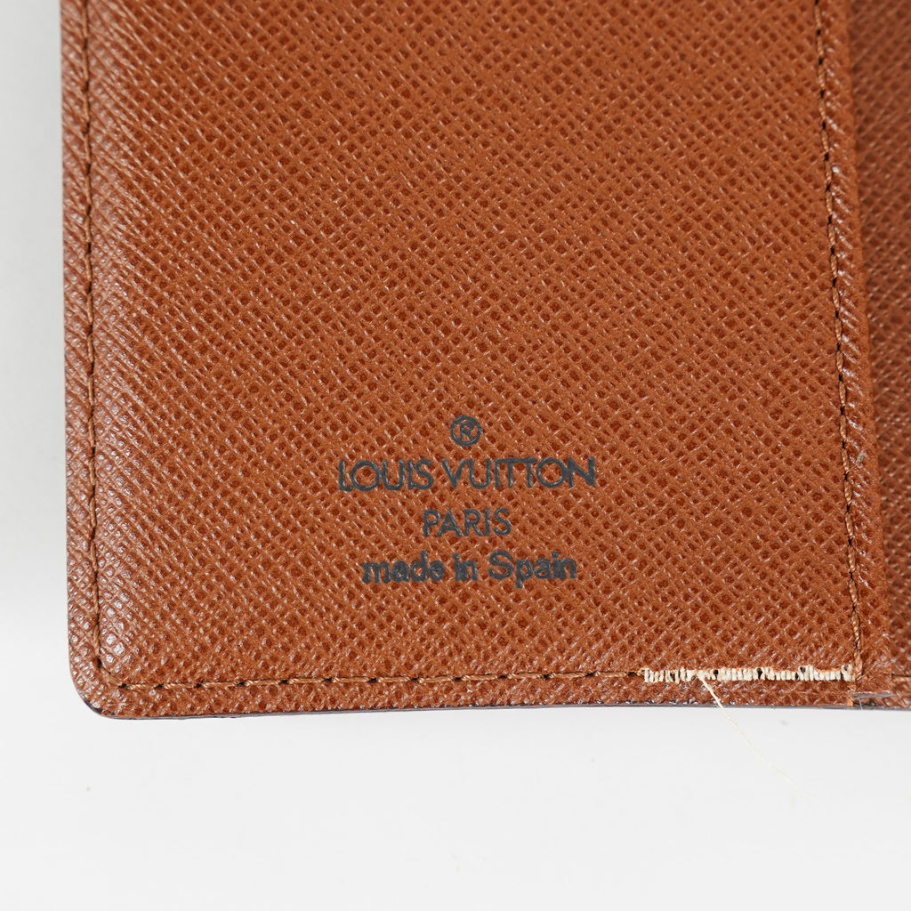 Louis Vuitton Monogram Agenda PM Day Planner Cover Ring Notebook 09M09793101
