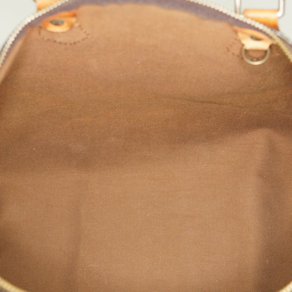 Louis Vuitton Speedy 35 M41524 Monogram Canvas Brown Used Hand Bag 07A235148031