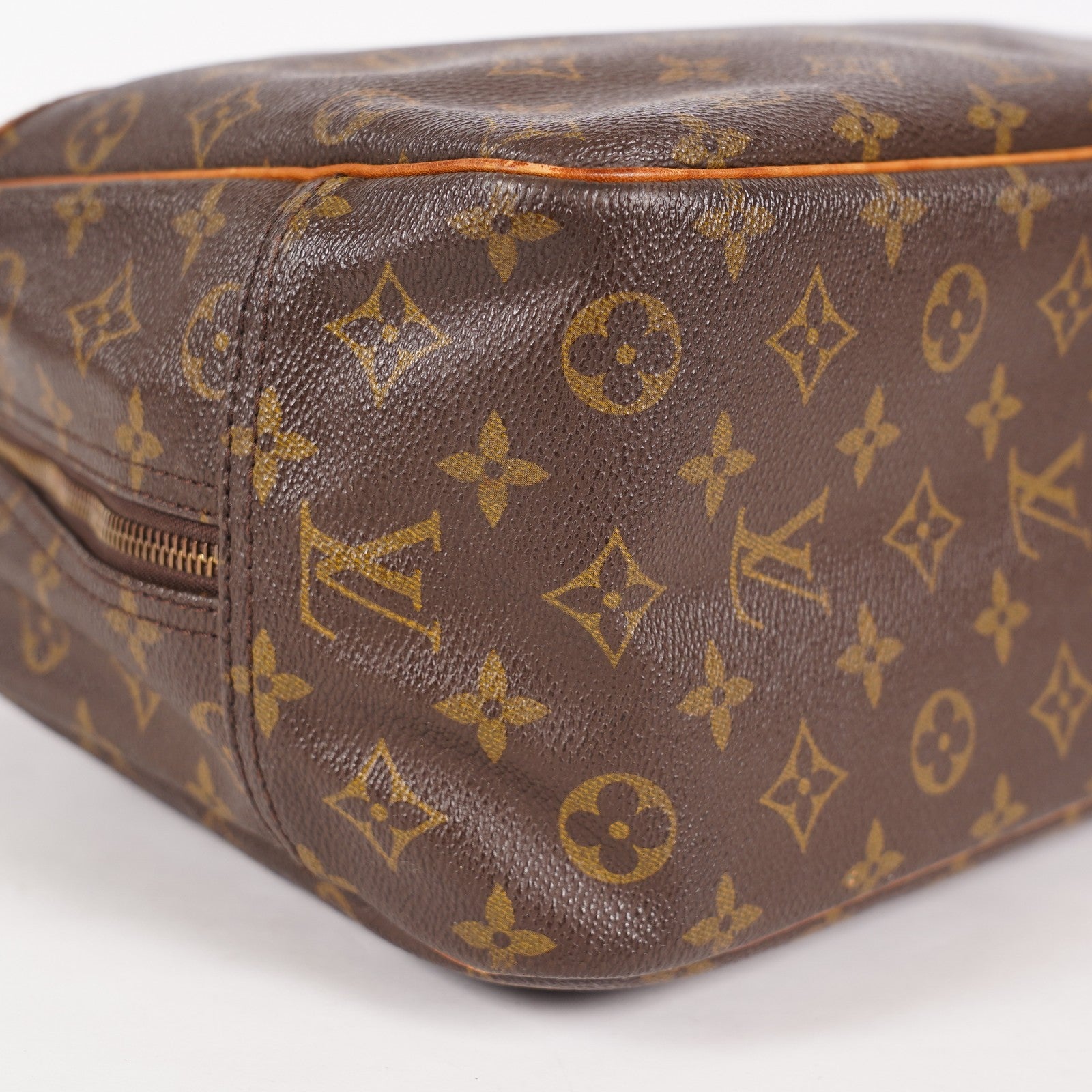LOUIS VUITTON Deauville Handbag M47270 Monogram canvas Brown 06E092860019