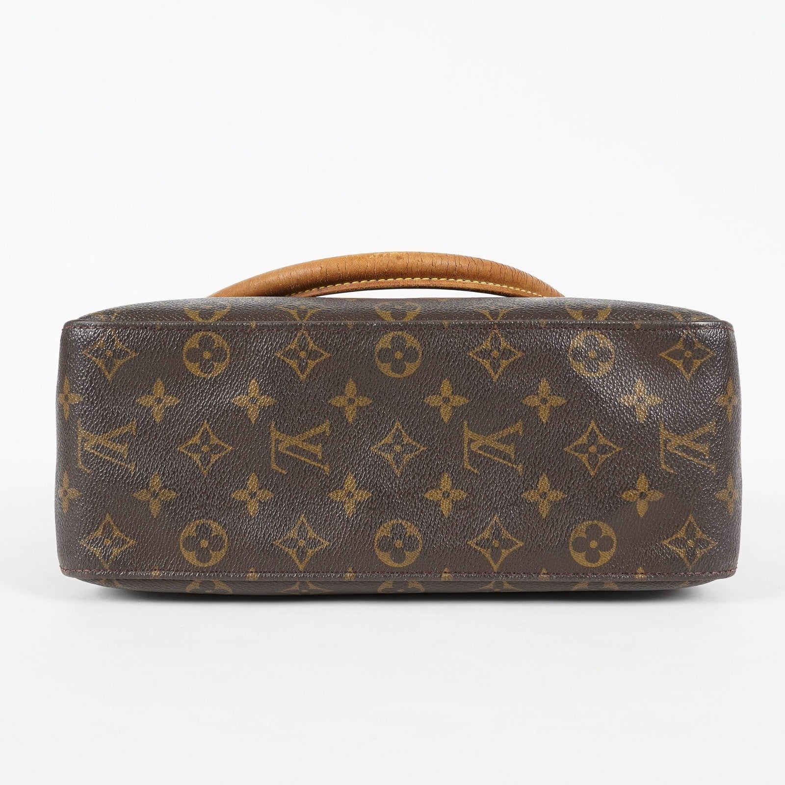 Louis Vuitton Looping GM Monogram Brown Shoulder Bag M51145 Vintage 07E382860012
