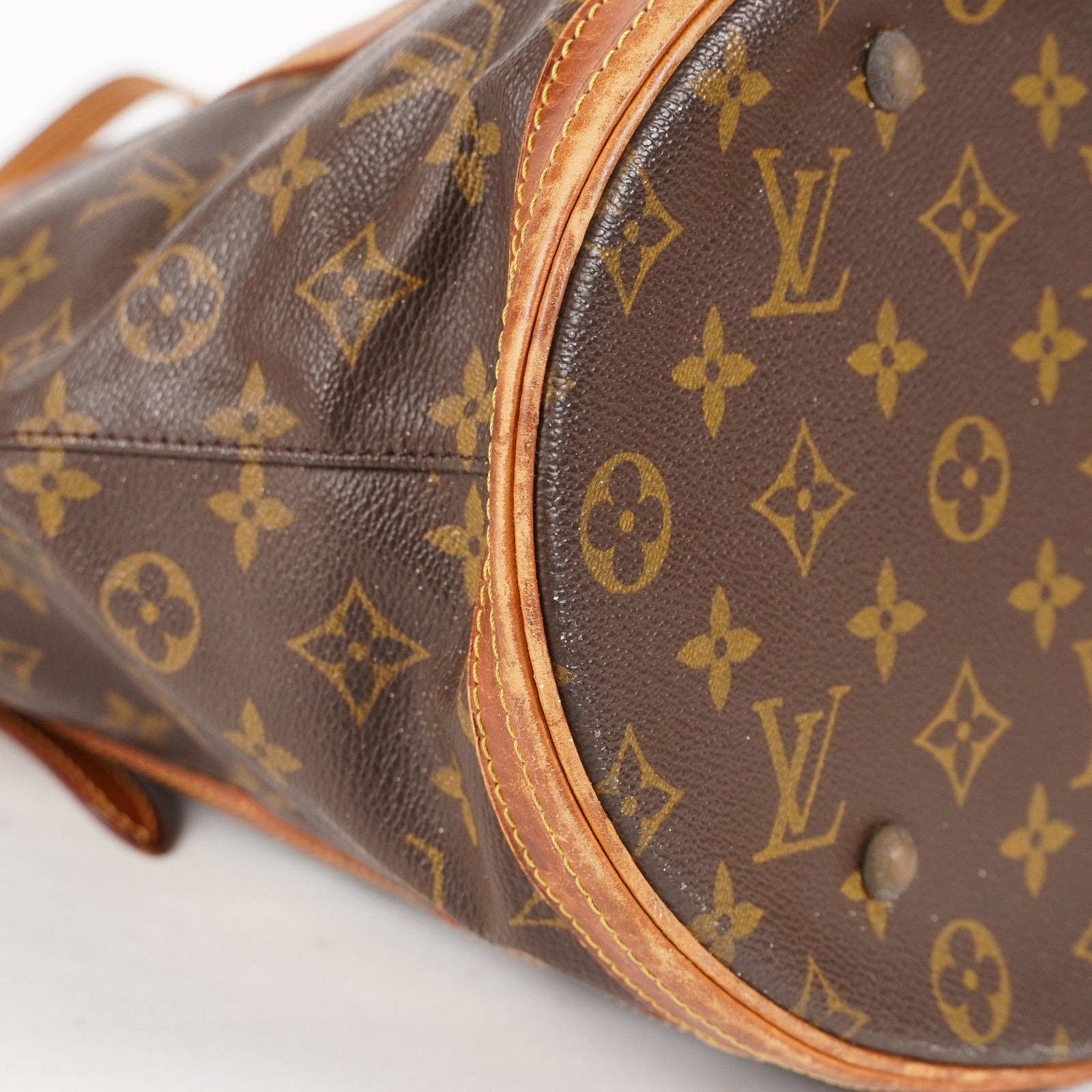 LOUIS VUITTON Monogram Bucket GM M42236 Shoulder Bag LV used 06E102173614