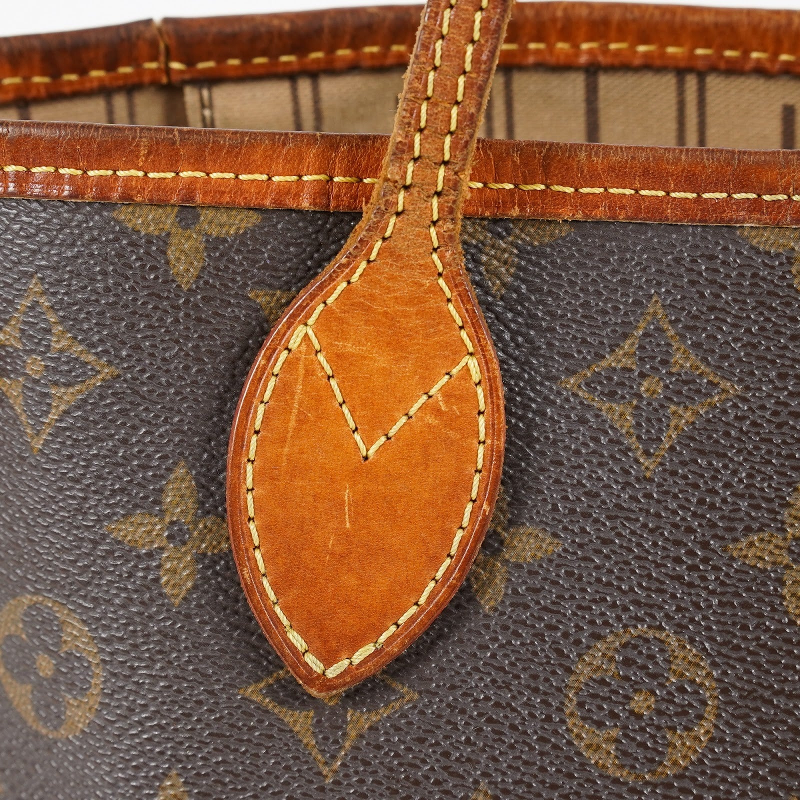 Louis Vuitton Neverfull PM Monogram Canvas Tote Shoulder Bag M40155 08E385170010